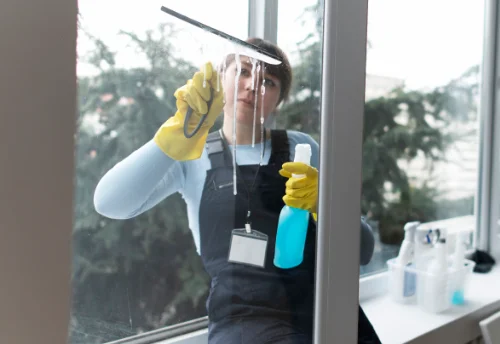 Nettoyage de vitres intérieures et extérieures à Saint-Hélen